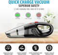 Hand Vacuum Cordless With High Power, Mini Vacuum Cleaner Handheld Rechargeable For Home And Car Cleaning - Shoplio