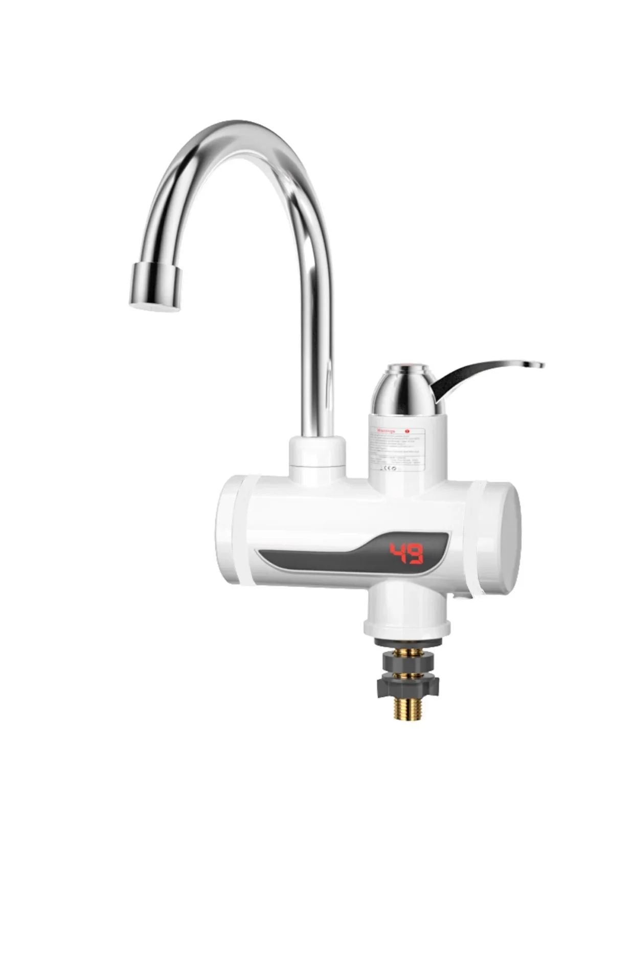 Instant Electric Water Heater Faucet with Digital Display – Hot Water Tap & Geyser - Shoplio