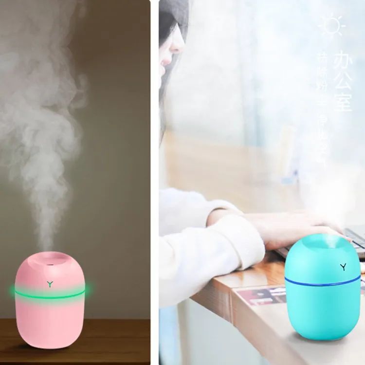 USB Ultrasonic Humidifier & Aromatherapy Oil Diffuser with Cool Mist - Shoplio